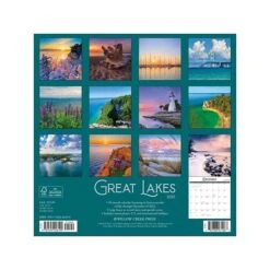 2023 Willow Creek Great Lakes 12" X 12" Monthly Wall Calendar (26199)