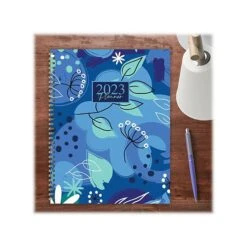 2023 TF Publishing Blue & Berries 9" X 11" Weekly & Monthly Planner, Multicolor (LWM-23-9724) -Bostich Shop 05A0833B FD14 48EA 82E745065E9C1794 s7