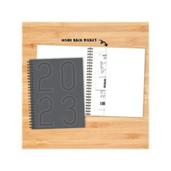 2023 Willow Creek Classic Charcoal 6.5" X 8.5" Weekly Planner, Gray (29664) -Bostich Shop 07EFAB61 3F27 43C8 89BDD352CB88633B s7