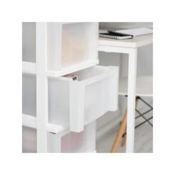 Iris 4-Drawer Storage Cart, White/Translucent White (585003) -Bostich Shop 0B958CC0 C351 4D76 AAADC17C1DA3C38C s7
