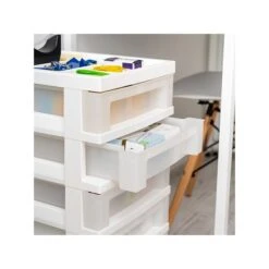 Iris 5-Drawer Storage Cart, White/Translucent White (585007) 10 Iris 5-Drawer Storage Cart, White/Translucent White (585007) -Bostich Shop 0CB02B9F 5B81 40F2 B6FCF800E3ADBB21 s7