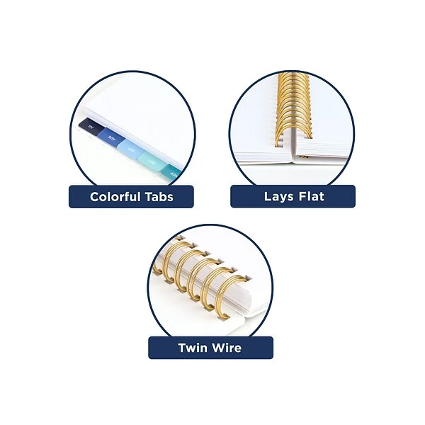 2023-2024 AT-A-GLANCE By Emily Ley 8.5" X 11" Academic Weekly/Monthly Planner, Plastic Cover, Multicolor (EL10-905A-24) 8 2023-2024 AT-A-GLANCE By Emily Ley 8.5" X 11" Academic Weekly/Monthly Planner, Plastic Cover, Multicolor (EL10-905A-24) - Image 6