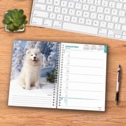 2023 BrownTrout I Love Puppies 6" X 7.75" Weekly Engagement Planner Calendar, Multicolor (9781975447953) -Bostich Shop 19333F33 FBC4 47A3 97EB72F1F7811E38 s7