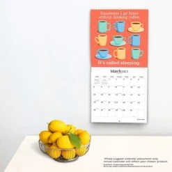 2023 Brush Dance But First Coffee 12" X 12" Monthly Wall Calendar, (9781975454579) -Bostich Shop 1C7DB8F5 3A42 4170 AFEE88E7F905CB7A s7