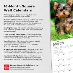 2023 BrownTrout Yorkshire Terrier Puppies 12" X 12" Monthly Wall Calendar (9781975449285) -Bostich Shop 1DF88B26 8FCA 49B8 A921B5FEF5471DEF s7