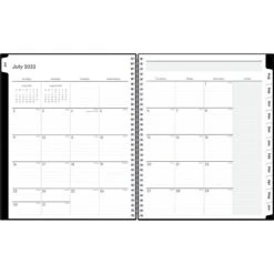 2023-2024 Blue Sky 8.5" X 11" Academic Weekly & Monthly Teacher Planner, Paperboard Cover, Black (134433-A24) -Bostich Shop 2515DA70 7F6A 44AC A23A604EF0DF09C7 s7