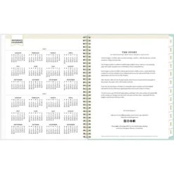 2023-2024 Blue Sky Day Designer Secret Garden Mint 8.5" X 11" Academic Weekly & Monthly Planner, Plastic Cover (137896-A24) 11 2023-2024 Blue Sky Day Designer Secret Garden Mint 8.5" X 11" Academic Weekly & Monthly Planner, Plastic Cover (137896-A24) -Bostich Shop 25FC93D3 D7CD 4585 87DEE1DC05913B55 s7