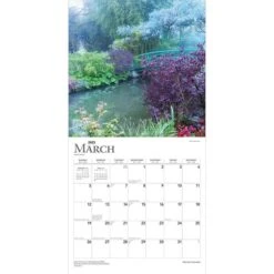2023 BrownTrout Monet's Garden 12" X 24" Monthly Wall Calendar, (9781975448813) -Bostich Shop 26B915B0 003F 439B 9FBCF3430DCF0426 s7