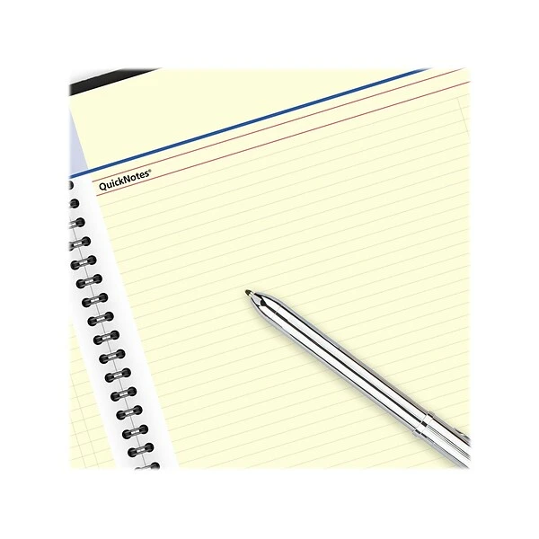 2023-2024 AT-A-GLANCE QuickNotes 8" X 10" Academic Weekly & Monthly Appointment Book, Faux Leather Cover, Black (76-11-05-24) 3 2023-2024 AT-A-GLANCE QuickNotes 8" X 10" Academic Weekly & Monthly Appointment Book, Faux Leather Cover, Black (76-11-05-24)