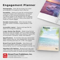 2023 BrownTrout Beaches 6" X 7.75" Weekly Engagement Planner Calendar, Multicolor (9781975456221) 12 2023 BrownTrout Beaches 6" X 7.75" Weekly Engagement Planner Calendar, Multicolor (9781975456221) -Bostich Shop 2AE82E5F 30F4 4D99 90F548F70B1538EF s7