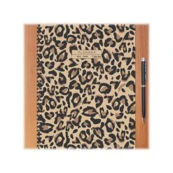 2023-2024 TF Publishing Animal Print 9" X 11" Academic Weekly & Monthly Planner, Paperboard Cover, Brown/Black (AY24-9700) -Bostich Shop 2B40D4A4 37FC 422A B255D91C1A19808C s7
