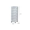 Iris 9-Drawer Standalone Storage Cart, Gray/Translucent White (585084) -Bostich Shop 312D3CD8 4D56 40A2 B79B9006281D1497 s7