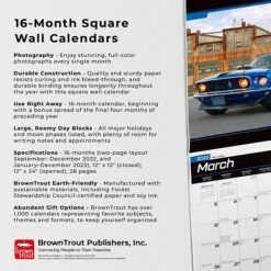 2023 BrownTrout American Muscle Cars OFFICIAL 12" X 24" Monthly Wall Calendar, (9781975449537) 12 2023 BrownTrout American Muscle Cars OFFICIAL 12" X 24" Monthly Wall Calendar, (9781975449537) -Bostich Shop 320FD273 A3A1 431E B4C9D309D3948F2C s7