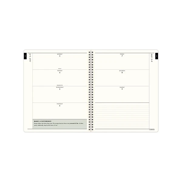 2023-2024 Cambridge GreenPath 8.5" X 11" Academic Weekly & Monthly Planner, Paperboard Cover, Multicolor (GP40-905A-24) 3 2023-2024 Cambridge GreenPath 8.5" X 11" Academic Weekly & Monthly Planner, Paperboard Cover, Multicolor (GP40-905A-24)