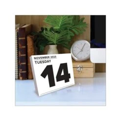 2023 Willow Creek Big Day 5.4" X 6.2" Day-to-Day Calendar, Black/White (28803) 10 2023 Willow Creek Big Day 5.4" X 6.2" Day-to-Day Calendar, Black/White (28803) -Bostich Shop 3793F03B 377F 4285 80882B34E32AD892 s7