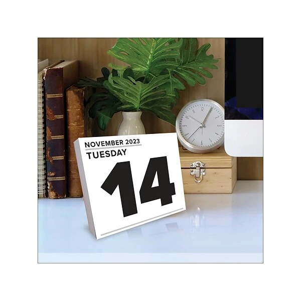 2023 Willow Creek Big Day 5.4" X 6.2" Day-to-Day Calendar, Black/White (28803) 6 2023 Willow Creek Big Day 5.4" X 6.2" Day-to-Day Calendar, Black/White (28803) - Image 4