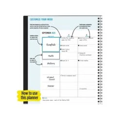 2023-2024 Five Star Advance 8.5" X 11" Academic Weekly & Monthly Planner, Plastic Cover, Assorted Colors, Each (CAW650-00-24) -Bostich Shop 3AFBE61B 9C26 4FAF B51FBBA38488EC60 s7