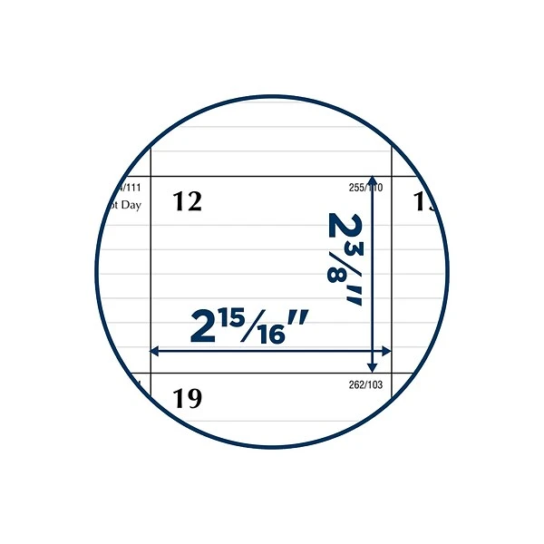 2023-2024 AT-A-GLANCE 21.75" X 17" Academic Monthly Desk Pad Calendar, White/Black (SK2416-00-24) 4 2023-2024 AT-A-GLANCE 21.75" X 17" Academic Monthly Desk Pad Calendar, White/Black (SK2416-00-24) - Image 2