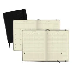 2023-2024 AT-A-GLANCE 7.69" X 10.19" Academic Weekly & Monthly Appointment Book, Faux Leather Cover, Black (70-7957-05-24) -Bostich Shop 44E17E91 C01F 4A1D 924609B3475250CE s7