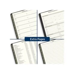 2023-2024 AT-A-GLANCE 8.88" X 11.38" Academic Weekly & Monthly Appointment Book, Faux Leather Cover, Black (70-957G-05-24) 14 2023-2024 AT-A-GLANCE 8.88" X 11.38" Academic Weekly & Monthly Appointment Book, Faux Leather Cover, Black (70-957G-05-24) -Bostich Shop 496BF0AC 4BA3 4269 B2D67891688DE5C1 s7