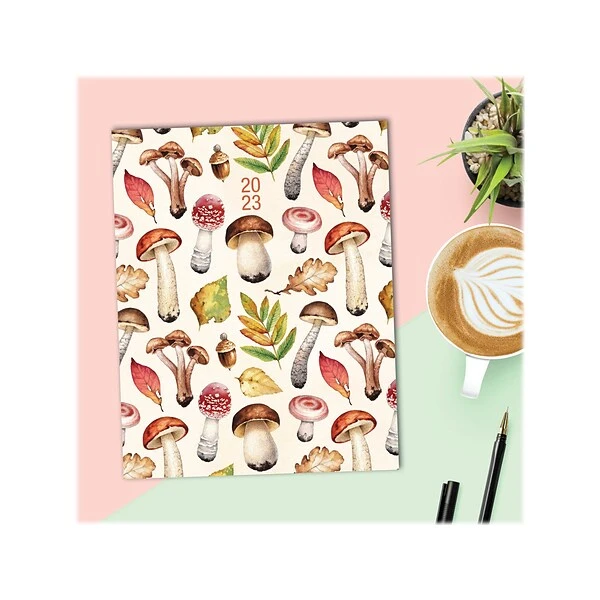 2023 Willow Creek Mushrooms 7.5" X 9.5" Monthly Planner, Multicolor (31025) 5 2023 Willow Creek Mushrooms 7.5" X 9.5" Monthly Planner, Multicolor (31025) - Image 3