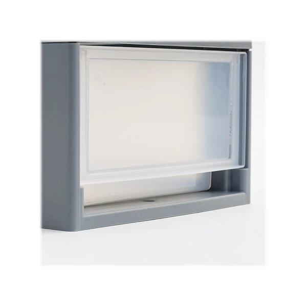 Iris Mini Storage Drawer, Gray/Translucent White (500221) 3 Iris Mini Storage Drawer, Gray/Translucent White (500221)