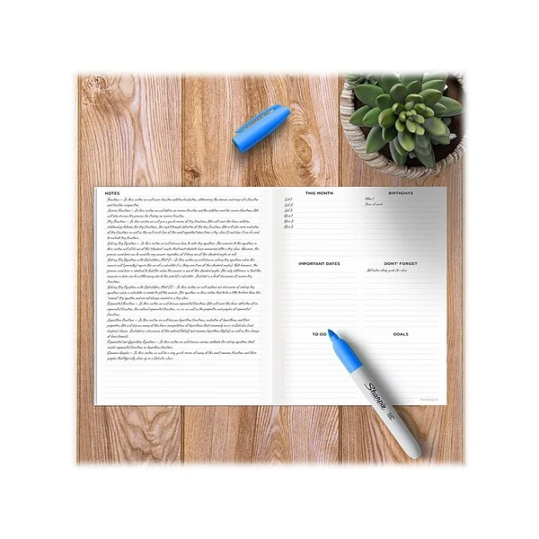 2023 TF Publishing Pigment Parquet 6.5" X 8" Monthly Planner, Multicolor (MMO-23-4214) 6 2023 TF Publishing Pigment Parquet 6.5" X 8" Monthly Planner, Multicolor (MMO-23-4214) - Image 4