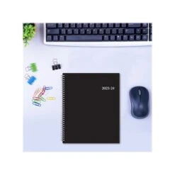 2023-2024 Blue Sky Enterprise 8.5" X 11" Academic Weekly & Monthly Planner, Plastic Cover, Black (130609-A24) -Bostich Shop 4CA80955 4032 46C5 8EE1008312B216F4 s7