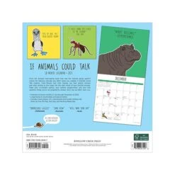 2023 Willow Creek If Animals Could Talk 12" X 12" Monthly Wall Calendar (26427)