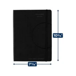 2023-2024 AT-A-GLANCE 7.69" X 10.19" Academic Weekly & Monthly Appointment Book, Faux Leather Cover, Black (70-7957-05-24) -Bostich Shop 4FD6B724 BDFF 4E9E 8FC5AC0CB98E3280 s7