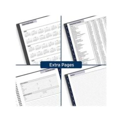 2023-2024 AT-A-GLANCE DayMinder 8.5" X 11" Academic Weekly & Monthly Appointment Book, Plastic Cover, Charcoal (AYC520-45-24) 12 2023-2024 AT-A-GLANCE DayMinder 8.5" X 11" Academic Weekly & Monthly Appointment Book, Plastic Cover, Charcoal (AYC520-45-24) -Bostich Shop 535924EC 989A 47F4 945D79890A9CE398 s7