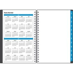 2023-2024 Blue Sky Collegiate 5" X 8" Academic Weekly & Monthly Planner, Paperboard Cover, Gray (100139-A24) -Bostich Shop 54F84A56 E182 4226 8A5749EE3AECF55A s7