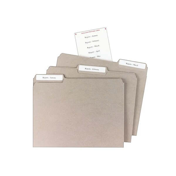 Avery Mini Laser/Inkjet File Folder Labels, 2/3" X 3-7/16", White, 12 Labels/Sheet, 25 Sheets/Pack, 300 Labels/Pack (2181) 3 Avery Mini Laser/Inkjet File Folder Labels, 2/3" X 3-7/16", White, 12 Labels/Sheet, 25 Sheets/Pack, 300 Labels/Pack (2181)