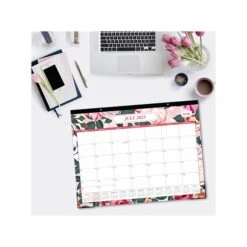 2023-2024 Blue Sky Roosevelt 22" X 17" Academic Monthly Desk Pad Calendar, Multicolor (142355)