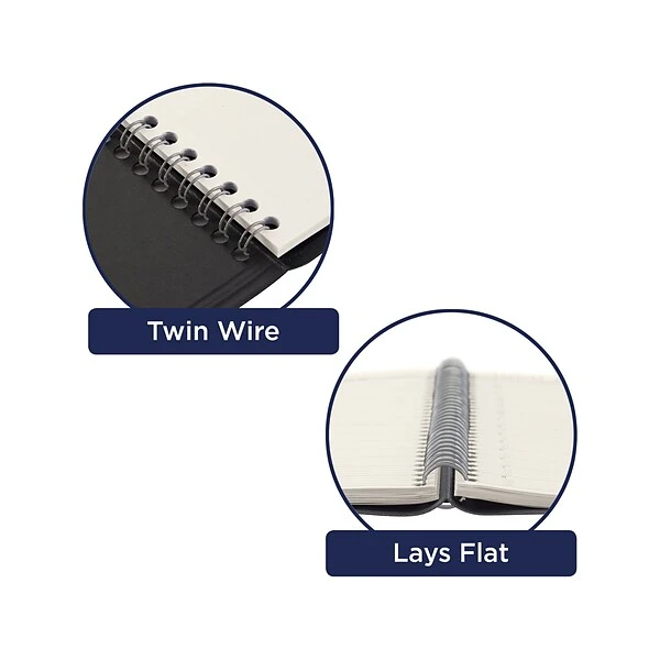 2023-2024 AT-A-GLANCE 8.88" X 11.38" Academic Weekly & Monthly Appointment Book, Faux Leather Cover, Black (70-957G-05-24) 7 2023-2024 AT-A-GLANCE 8.88" X 11.38" Academic Weekly & Monthly Appointment Book, Faux Leather Cover, Black (70-957G-05-24) - Image 5