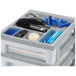 Iris 5-Drawer Storage Cart, Gray/Translucent White (585086) 9 Iris 5-Drawer Storage Cart, Gray/Translucent White (585086) -Bostich Shop 5F76FE1A 935F 4A58 8757310B1F8554F7 s7