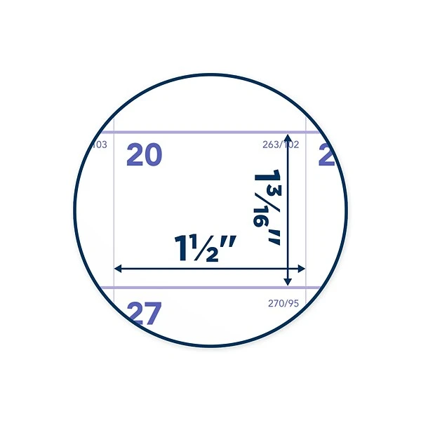 2023-2024 AT-A-GLANCE 11" X 8.13" Monthly Desk Or Wall Calendar, White/Purple/Red (SK16-16-24) 4 2023-2024 AT-A-GLANCE 11" X 8.13" Monthly Desk Or Wall Calendar, White/Purple/Red (SK16-16-24) - Image 2