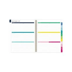 2023-2024 AT-A-GLANCE By Emily Ley 8.5" X 11" Academic Weekly/Monthly Planner, Plastic Cover, Multicolor (EL10-905A-24)