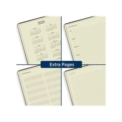 2023-2024 AT-A-GLANCE 7.69" X 10.19" Academic Weekly & Monthly Appointment Book, Faux Leather Cover, Black (70-7957-05-24) -Bostich Shop 6A09206D FB61 499F 85C434188A351D4A s7