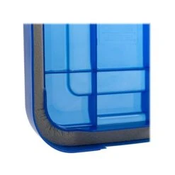 Iris WeatherPro 6.5 Qt. Latch Lid Storage Bin, Clear/Blue (500198) -Bostich Shop 6A949D71 5D02 45A5 8FD93708F3667754 s7