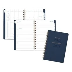 2023-2024 AT-A-GLANCE Signature 5.5" X 8.5" Academic Weekly & Monthly Planner, Faux Leather Cover, Navy (YP200A-20-24) 10 2023-2024 AT-A-GLANCE Signature 5.5" X 8.5" Academic Weekly & Monthly Planner, Faux Leather Cover, Navy (YP200A-20-24) -Bostich Shop 6EDC4977 305D 4A13 9F52D380A53FBDC1 s7