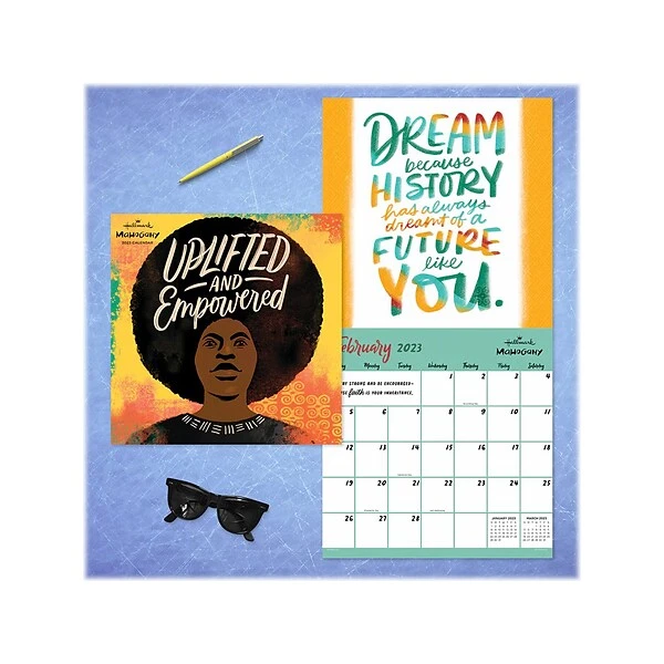 2023 Hallmark Mahogany: Uplifted + Empowered 12" X 12" Monthly Wall Calendar (WAL-23-1099) 6 2023 Hallmark Mahogany: Uplifted + Empowered 12" X 12" Monthly Wall Calendar (WAL-23-1099) - Image 4