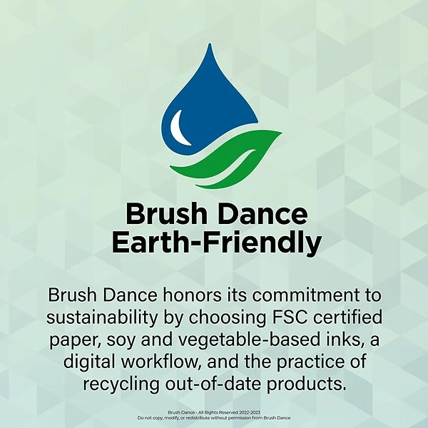 2023 Brush Dance Mindful Living 12" X 12" Monthly Wall Calendar (9781975454708) 8 2023 Brush Dance Mindful Living 12" X 12" Monthly Wall Calendar (9781975454708) - Image 6