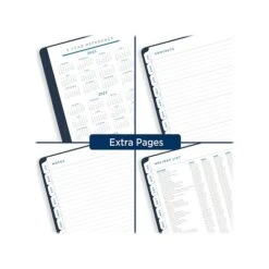 2023-2024 AT-A-GLANCE Signature 5.5" X 8.5" Academic Weekly & Monthly Planner, Faux Leather Cover, Navy (YP200A-20-24) 12 2023-2024 AT-A-GLANCE Signature 5.5" X 8.5" Academic Weekly & Monthly Planner, Faux Leather Cover, Navy (YP200A-20-24) -Bostich Shop 71BBF08E 6983 4AA3 B27D2ED58145B89D s7
