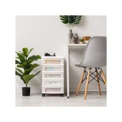 Iris 5-Drawer Storage Cart, White/Translucent White (585007) 13 Iris 5-Drawer Storage Cart, White/Translucent White (585007) -Bostich Shop 73072532 BE1E 4B6A 8E27471B348DA249 s7