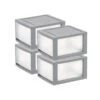 Iris Storage Drawer, Gray/Translucent White, 4/Pack (500161) -Bostich Shop 731B0351 630E 4CE8 A195CF331D35EE07 s7