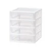 Iris 4-Drawer Desktop Unit, White/Clear, 2/Pack (587013) 2 Iris 4-Drawer Desktop Unit, White/Clear, 2/Pack (587013) -Bostich Shop 78B47E86 C95B 4554 89BBCB7C4C2874A2 s7