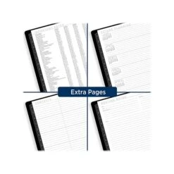 2023-2024 AT-A-GLANCE 8.25" X 11" Academic Weekly/Monthly Appointment Book, Faux Leather Cover, Graphite (70-957X-45-24) -Bostich Shop 7909BB54 75FA 4998 8013DEF391DD0829 s7