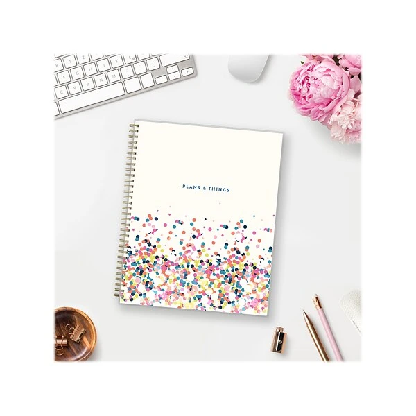2023-2024 Blue Sky Plans & Things Confetti Bright 8.5" X 11" Academic Weekly & Monthly Planner, Plastic Cover (136609-A24) 9 2023-2024 Blue Sky Plans & Things Confetti Bright 8.5" X 11" Academic Weekly & Monthly Planner, Plastic Cover (136609-A24) - Image 7
