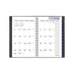 2023-2024 AT-A-GLANCE DayMinder 5" X 8" Academic Weekly & Monthly Planner, Plastic Cover, Charcoal (AYC200-45-24) -Bostich Shop 7D8671DD 6A4F 4FBF BE3FEA3720D475B1 s7